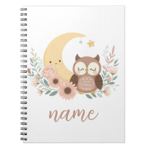 Cuaderno Oveja de bebé con luna