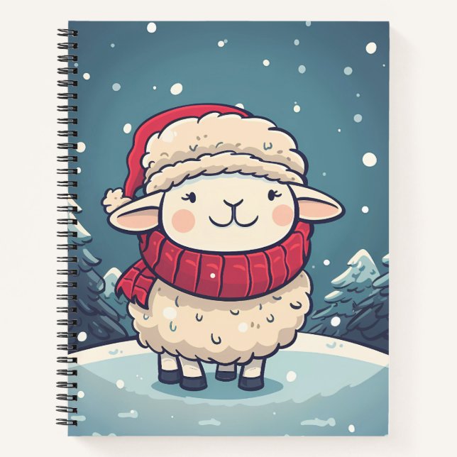 Cuaderno Oveja de Navidades curados (Anverso)