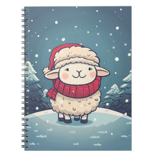Cuaderno Oveja de Navidades curados