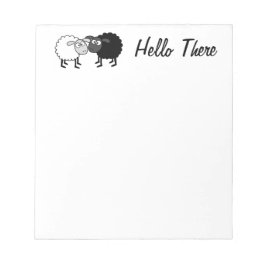 Cuaderno oveja negra oveja blanca 5,5" x 6" 40 pág