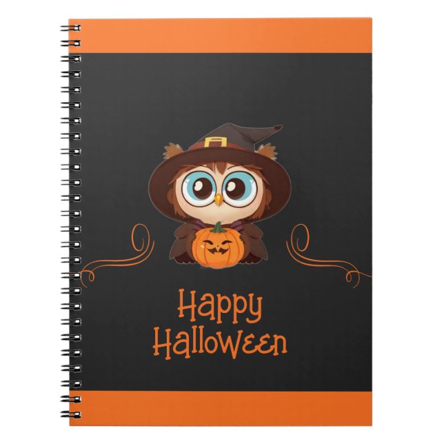 Cuaderno Oveja/Otoño/Otoño/Halloween/calabaza (Frente)