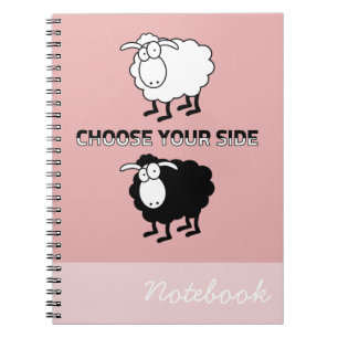 Cuaderno Ovejas blancas y negras