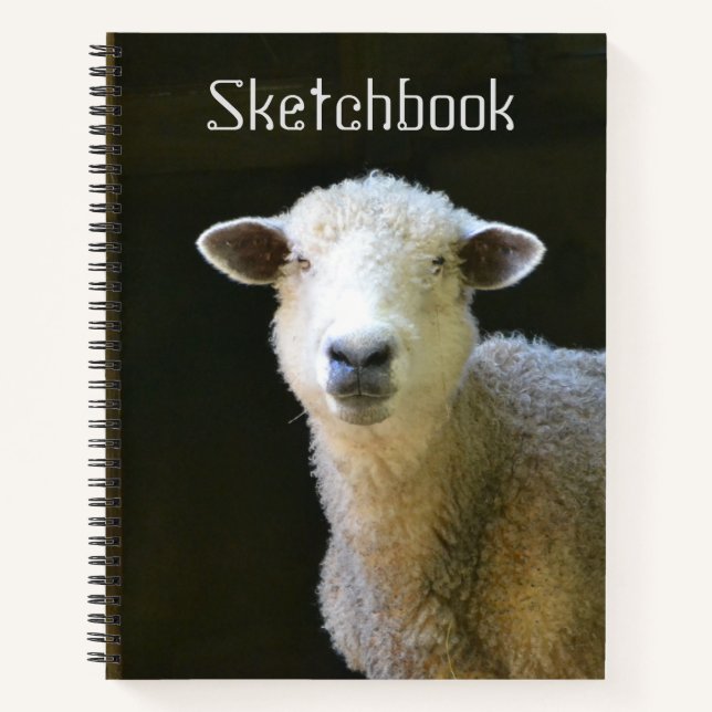 Cuaderno Ovejas En El Campo (Anverso)