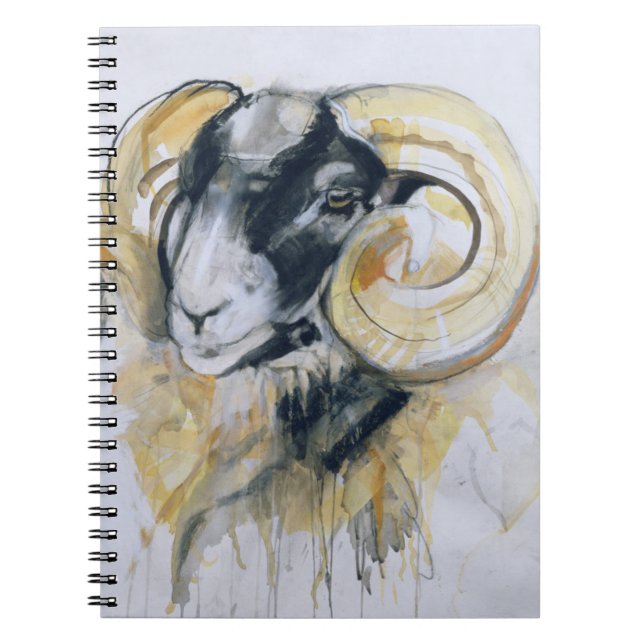 Cuaderno Ovejas largas del cuerno (Frente)