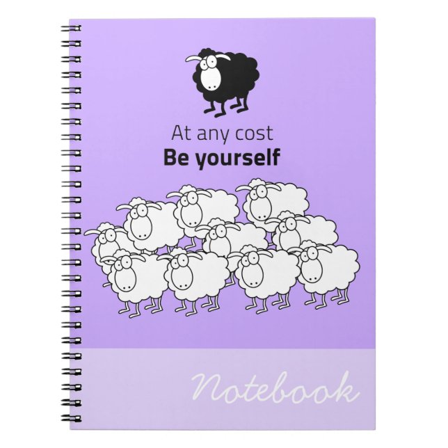 Cuaderno Ovejas negras y blancas (Frente)