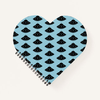 Cuaderno OVNI de ciencia ficción de Saucer volador