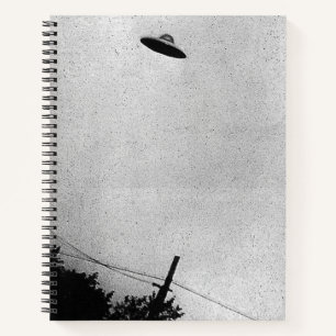 Cuaderno OVNI Extraterrestre Nave Espacial Alto Secreto