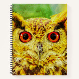 Cuaderno Owl Art