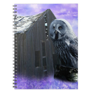 Cuaderno Owl Barn Shed