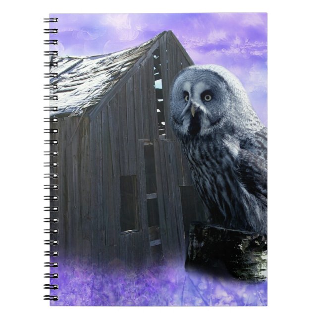 Cuaderno Owl Barn Shed (Frente)