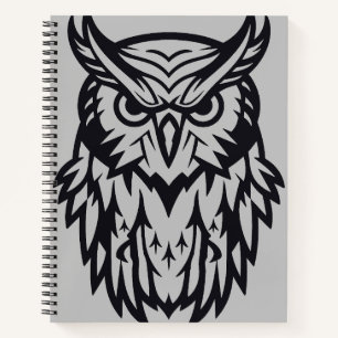 Cuaderno Owl Bird Animal Freedom World Wildlife Wonder Art