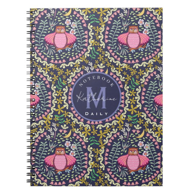 Cuaderno Owl Folk (Frente)