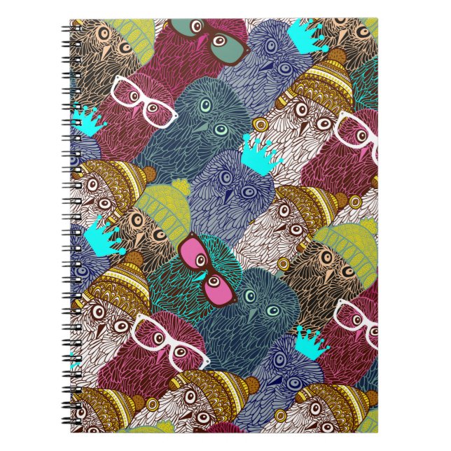 Cuaderno Owl in crown (Frente)