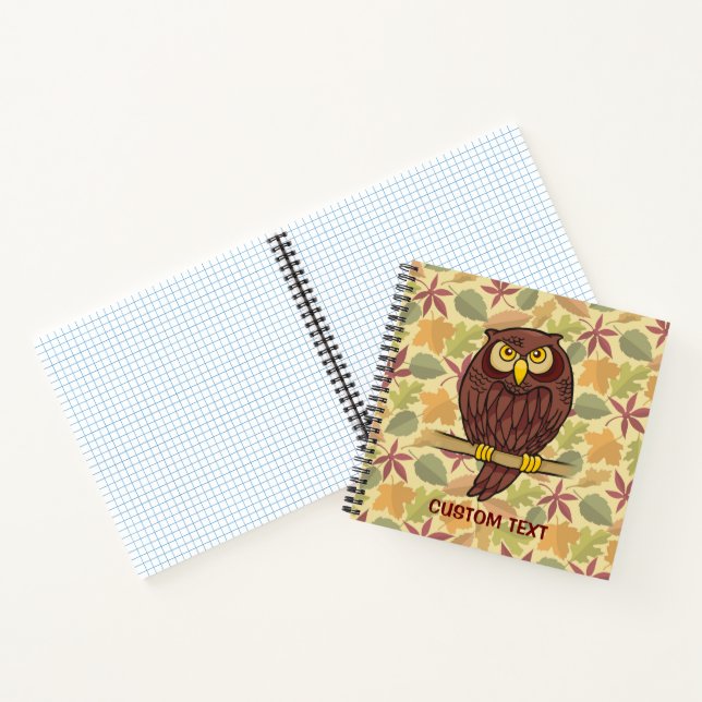 Cuaderno Owl Personalizado (Interior)