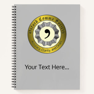 Cuaderno Oxford Comma Society