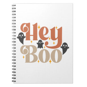 Cuaderno Oye Boo Boho Halloween Oye Boo Fantasma