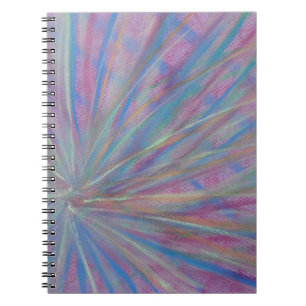 Cuaderno P36 Arte abstracto colorido único