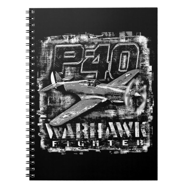 Cuaderno P-40 Warhawk (Frente)
