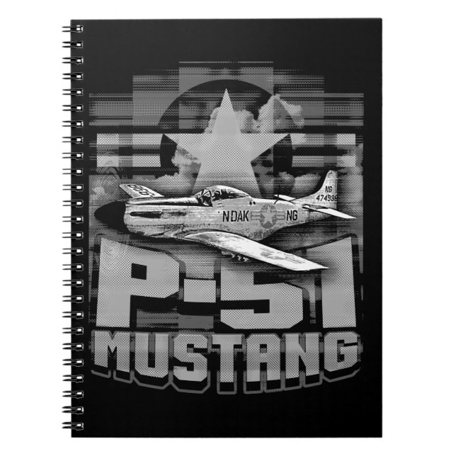 Cuaderno P-51 Mustang (Frente)