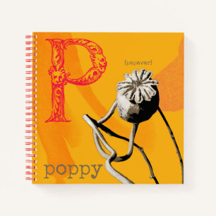 Cuaderno P es para Poppy