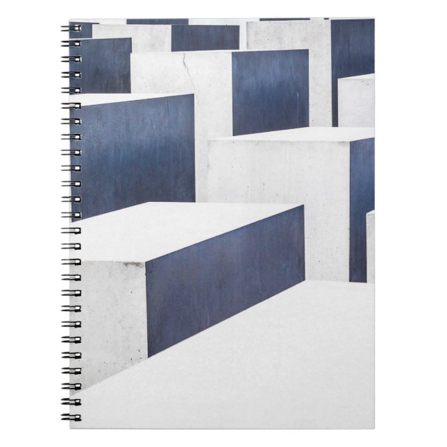 Cuaderno Pabellones de hormigón blanco (Frente)