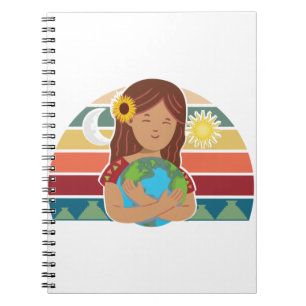Cuaderno Pachamama Tierra Madre Incaica Dios Girasol
