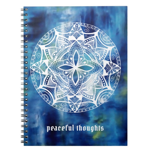 Cuaderno pacífico de los pensamientos (Frente)