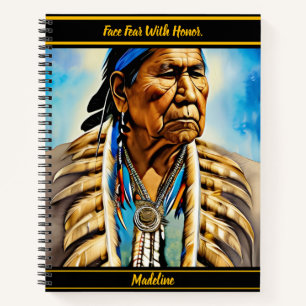 Cuaderno Pad tribal de escritura: Patrones artísticos