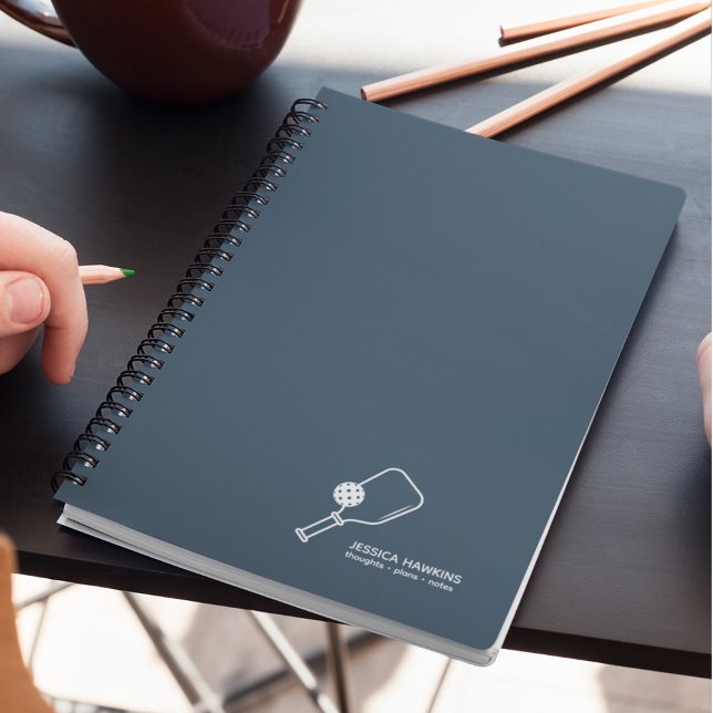 Cuaderno Paddle y bolas azul de la marina (Subido por el creador)