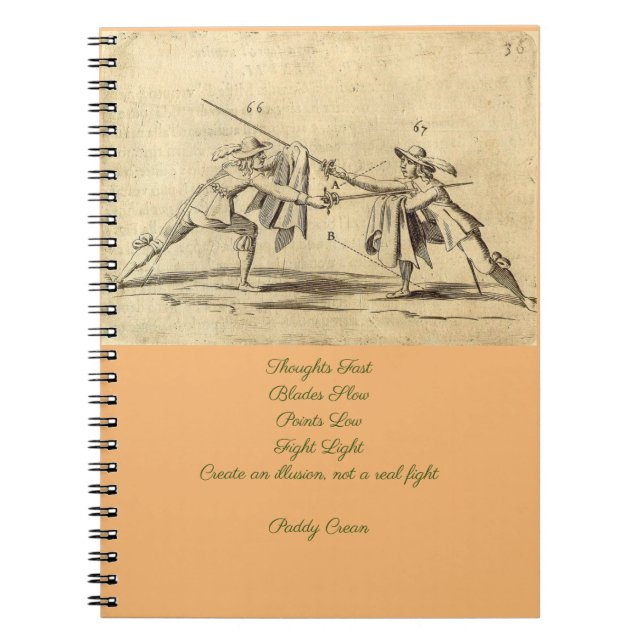 Cuaderno Paddy Crean (Frente)