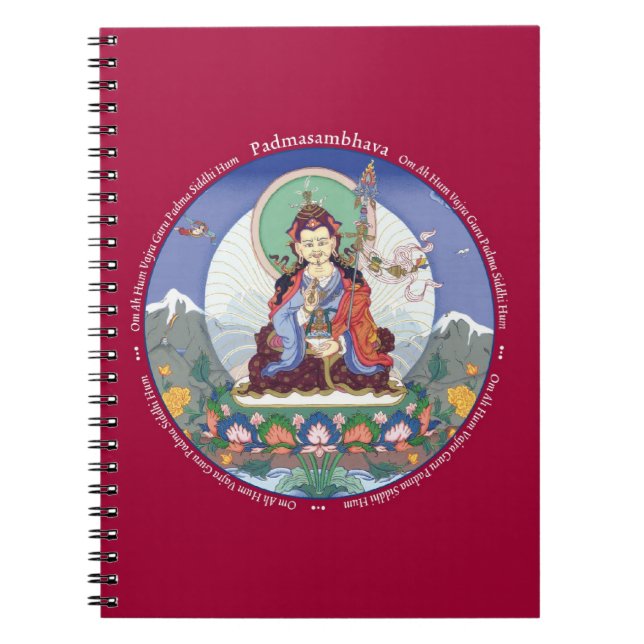 CUADERNO - Padmasambhava (Guru Rinpoche) + mantra (Frente)
