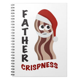Cuaderno ¡Padre Crispness! Bacon
