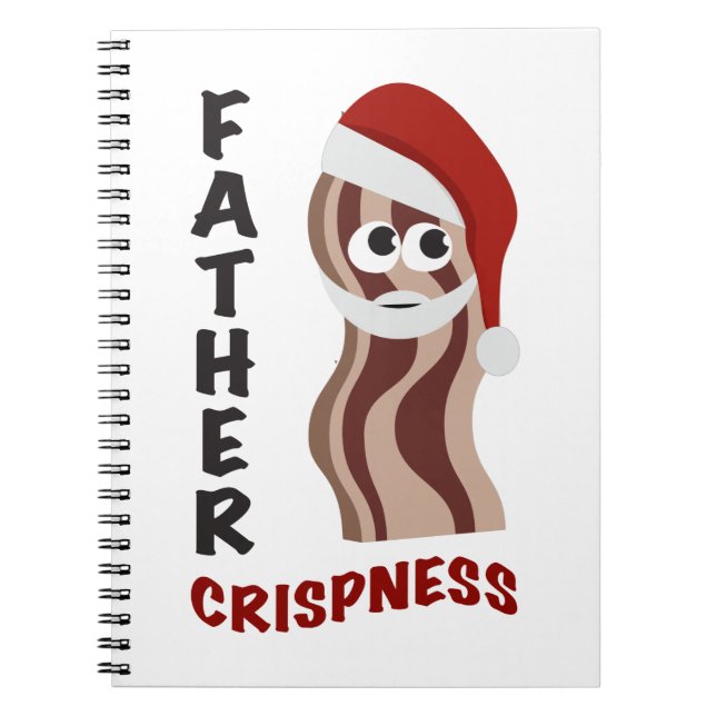 Cuaderno ¡Padre Crispness! Bacon (Frente)