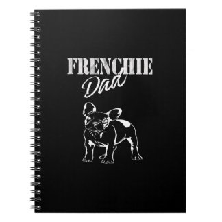 Cuaderno padre de la linda frenchie | regalo de bulldog fra