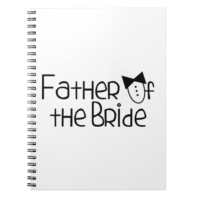 Cuaderno Padre De La Novia (Frente)