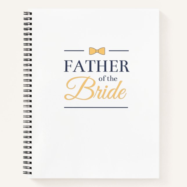 Cuaderno Padre de la novia (Anverso)
