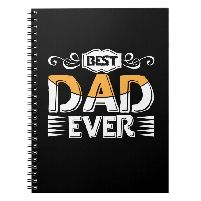 Cuaderno Padre de regalos | Mejor Papá Nunca (Frente)