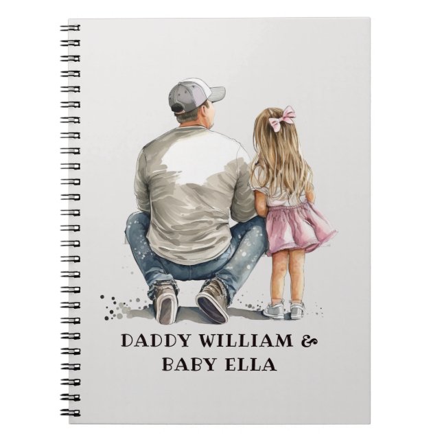 Cuaderno Padre negro y bonos de la hija (10) (Frente)