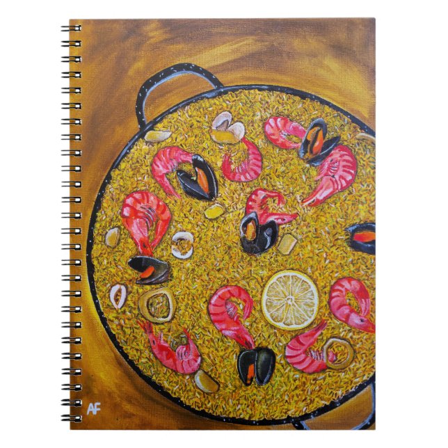 Cuaderno Paella De Marisco (Frente)