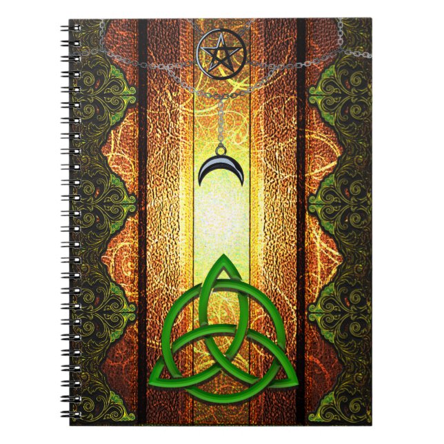 Cuaderno Pagan Tome Dark Magic Spells Wiccan & Witchcraft 1 (Frente)