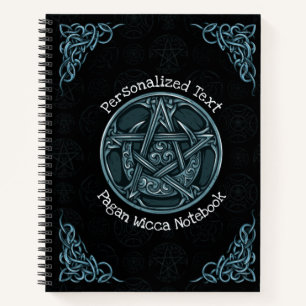 Cuaderno Pagan Wicca personalizado
