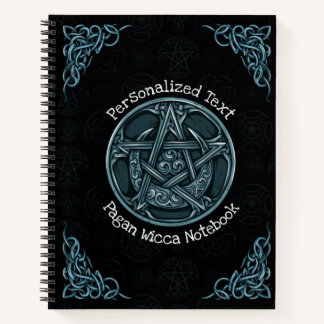Cuaderno Pagan Wicca personalizado