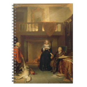 Cuaderno Pagando el diezmo (aceite en el panel)
