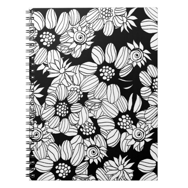 Cuaderno página de coloración de calmación de mandala (Frente)