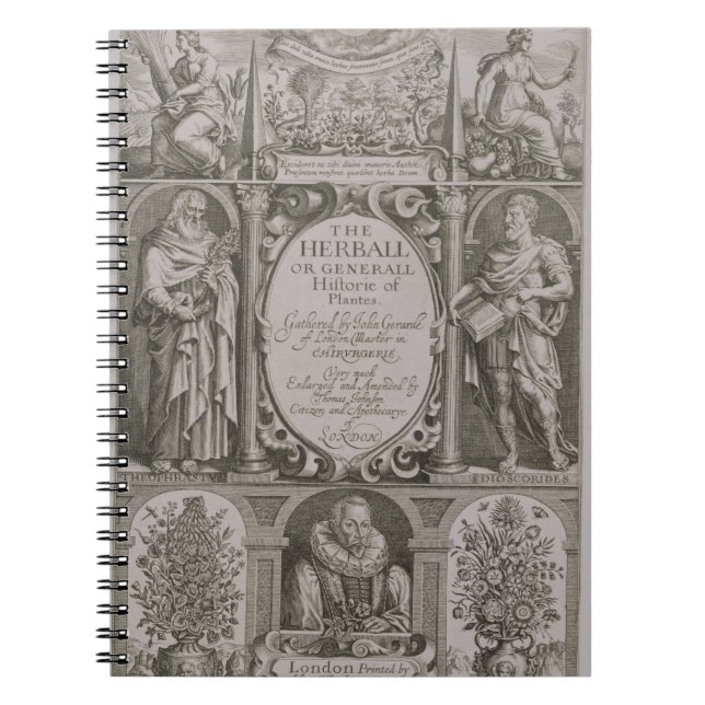 Cuaderno Página de título a la segunda edición 'del Herball (Frente)