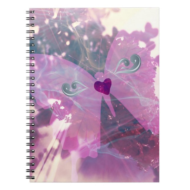 Cuaderno Páginas de mariposa (Frente)