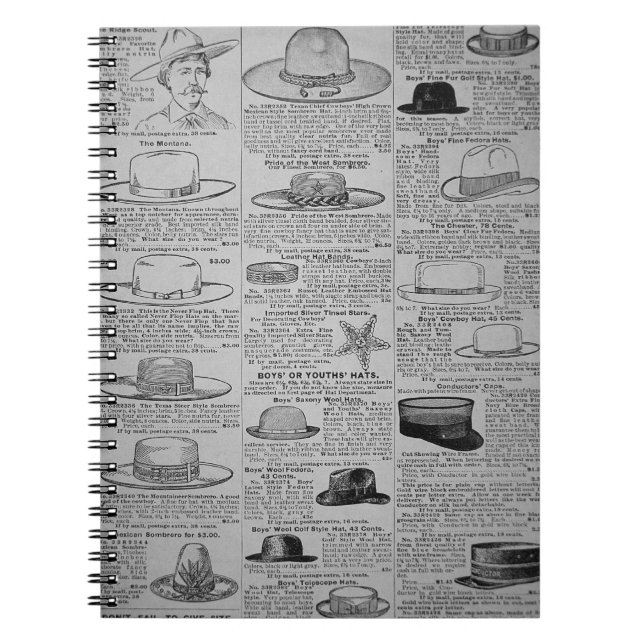 Cuaderno Páginas de Sears, Roebuck de Chicago, catálogo de (Frente)