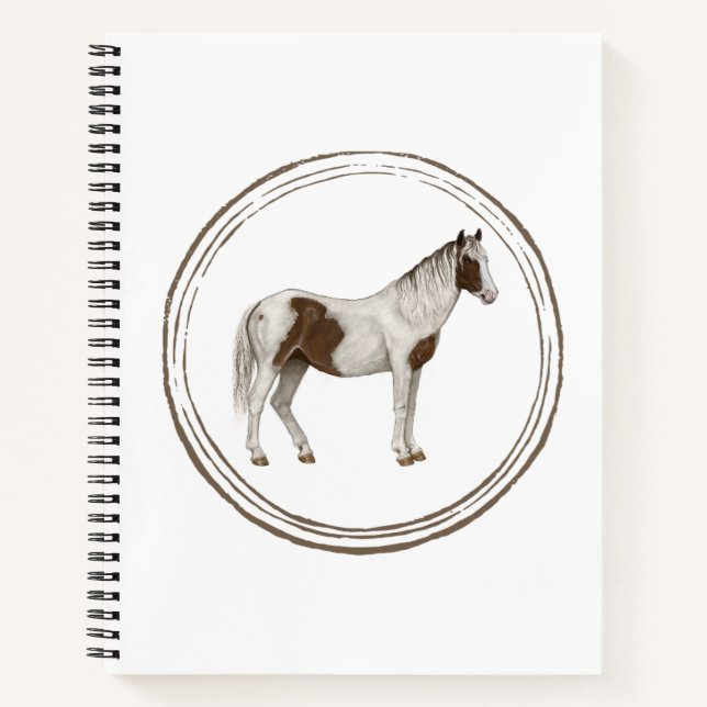 Cuaderno Paint Horse Notebook (Anverso)