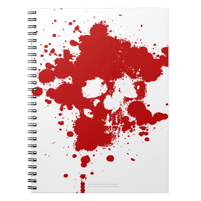 Cuaderno Paint Skull (Frente)