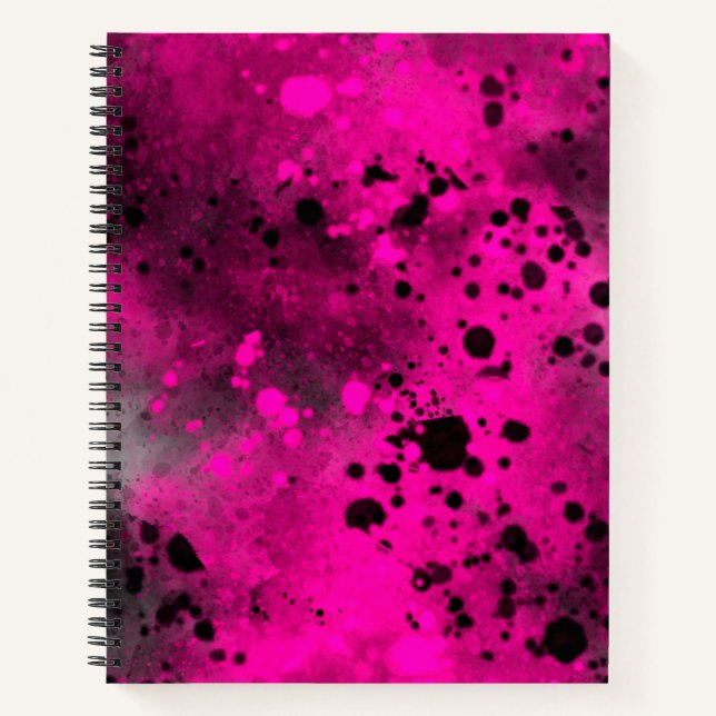 Cuaderno Paint Splatt Effect Paint & Black (Anverso)